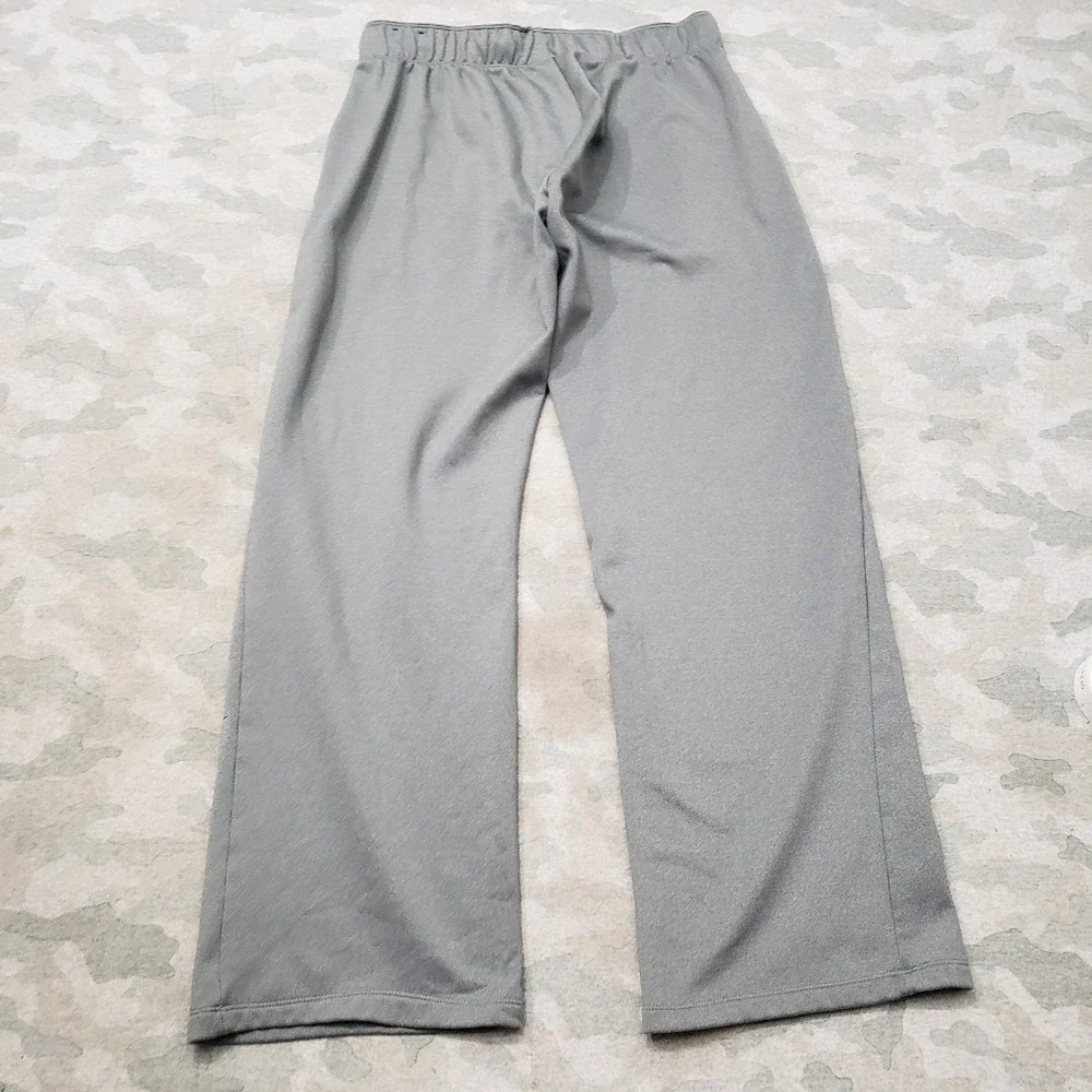 Nike Pants Womens Medium Gray Thermal Training Fleece Pockets Drawstring